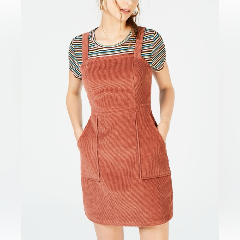 Common Stitch Corduroy Dress & T-Shirt